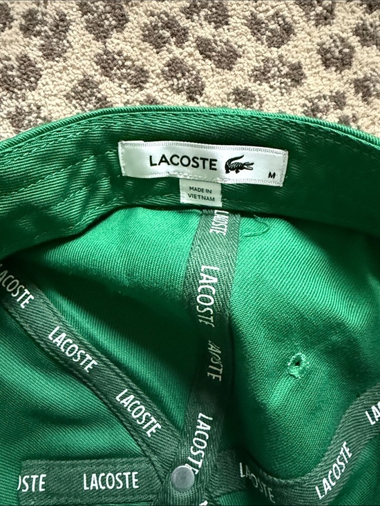 Lacoste Emerald Green Baseball Cap main image 4